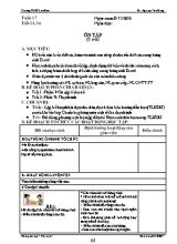 Kế hoạch dạy học Tin học 7 - Tiết 33+34 Ôn tập (2 tiết) - Năm học 2016-2017 - Nguyễn Văn Dũng